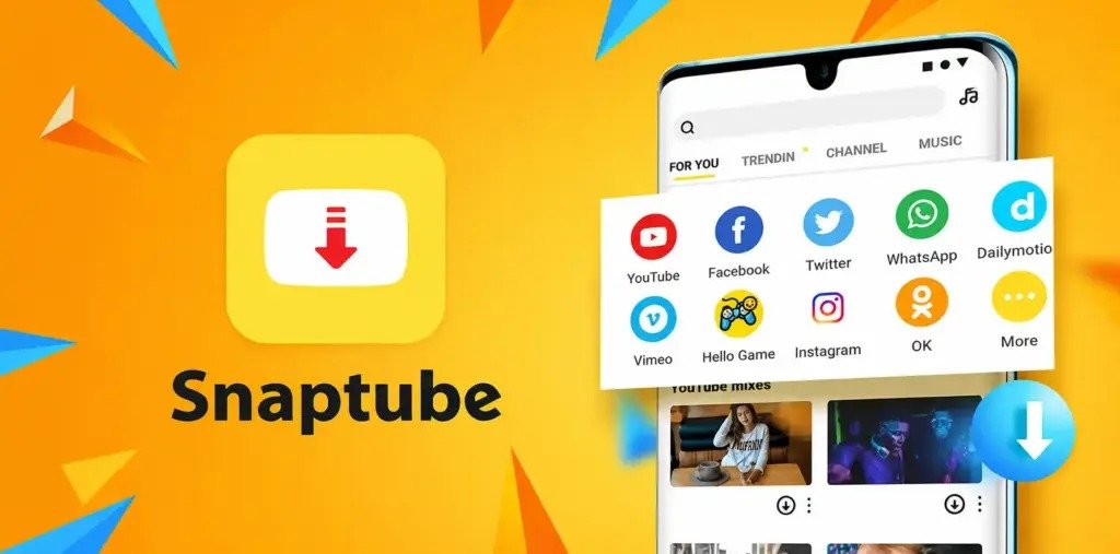 Snaptube Premium VIP Unlocked Interface